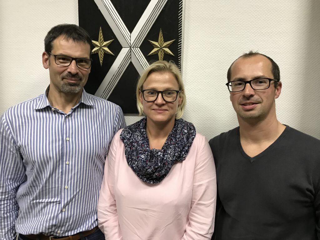 Thomas Mauser, Diana Wunderlich, Mathias Pawlenka.