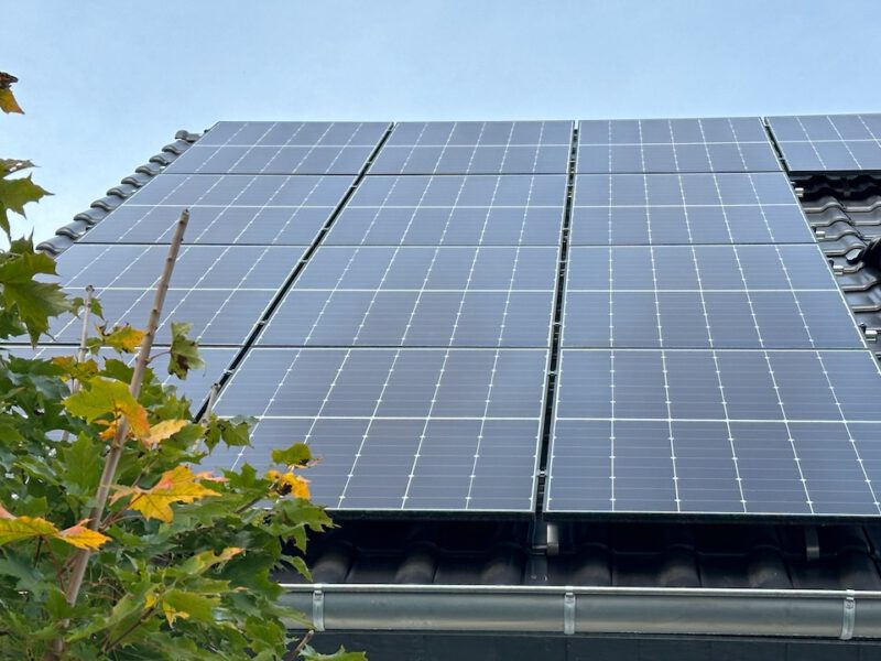 Solaranlage auf einem Neuschlößer Hausdach