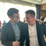 Marius Schmidt (SPD, links) und Alexander Scholl (CDU).