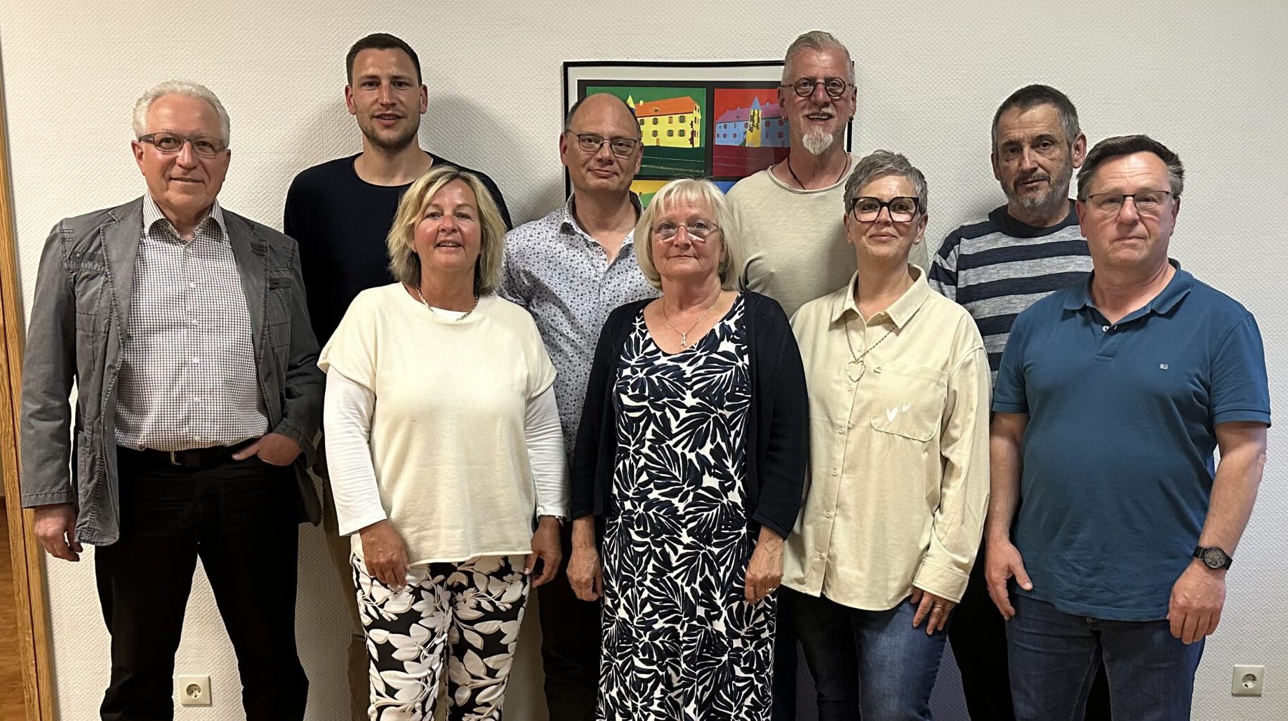 Mitglieder des Ortsbeirats Neuschloß von der Bürgerkammer.